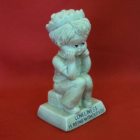 VTG R & W Berries Co Figurine Loneliness is Being Without You 1971 - Picture 7 of 12